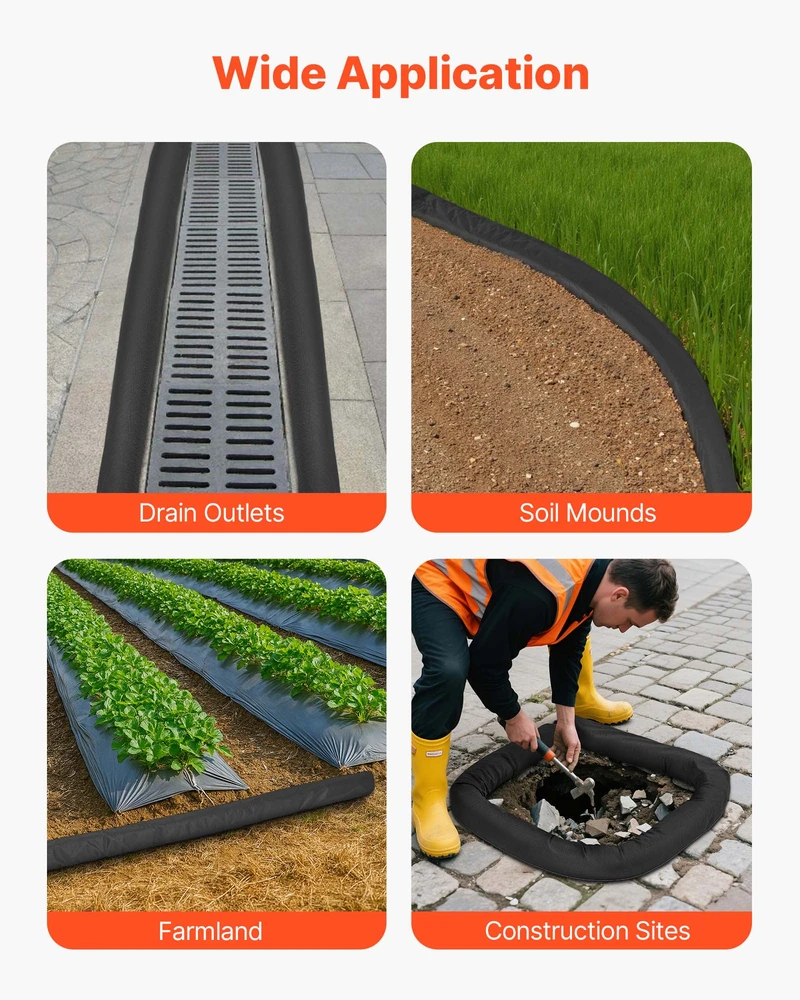 VEVOR Nuosėdų filtras – 5 colių x 3 metrų