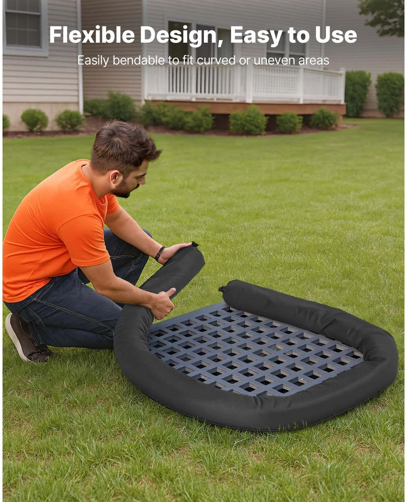 VEVOR Nuosėdų filtras 4vnt 13 cm x 3 m