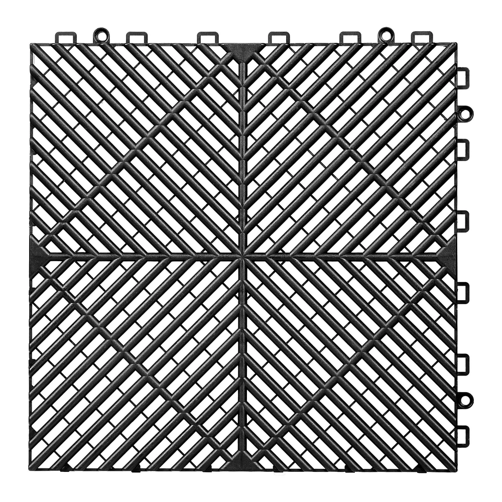 VEVOR Tarpusavyje jungiamos drenažo kilimėliai, 310 x 310 mm
