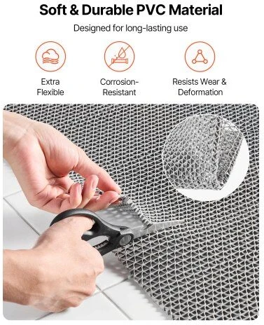 VEVOR vandeniui atspari PVC grindų danga 90x500 cm