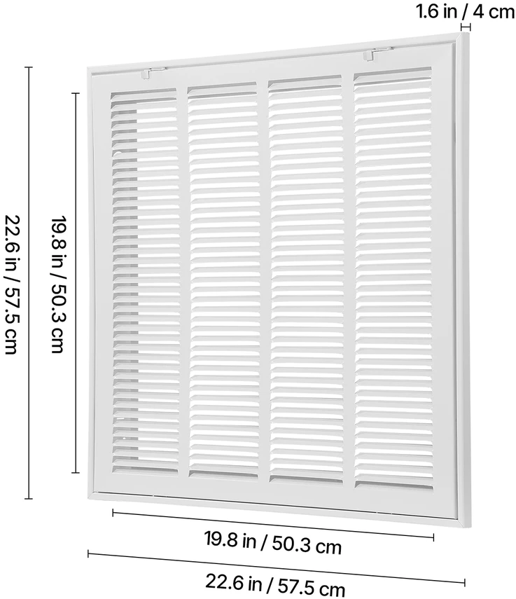 VEVOR Oro filtro grilis W20 x H20