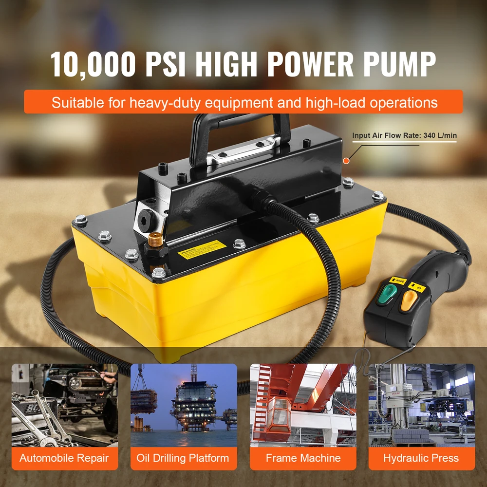 VEVOR Hidraulinis oro siurblys 10 000 PSI