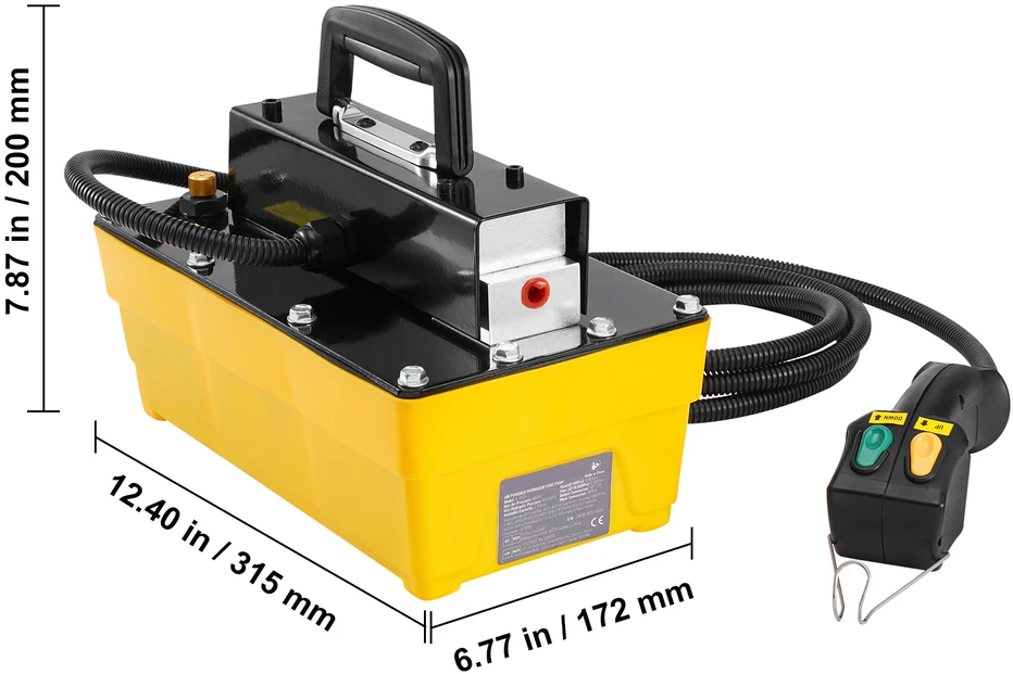 VEVOR Hidraulinis oro siurblys 10 000 PSI
