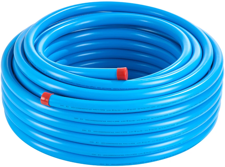 VEVOR oro kompresoriaus vamzdžių rinkinys 3/4'' x 100FT mėlynas