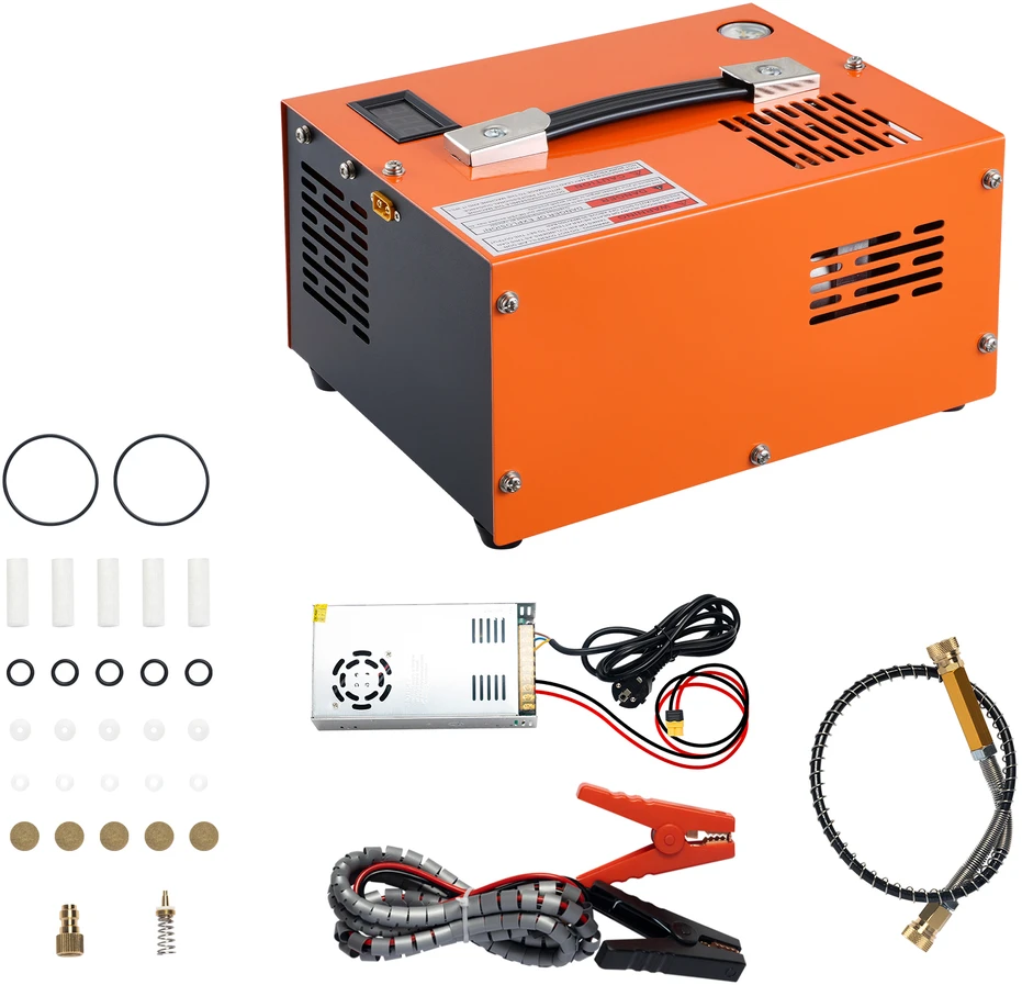 VEVOR PCP oro kompresorius 4500 PSI išorinis keitiklis