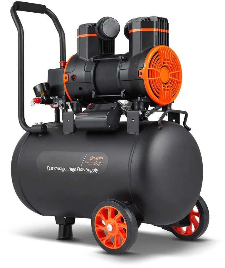 VEVOR 9.3 galonų tylus oro kompresorius, 1800W
