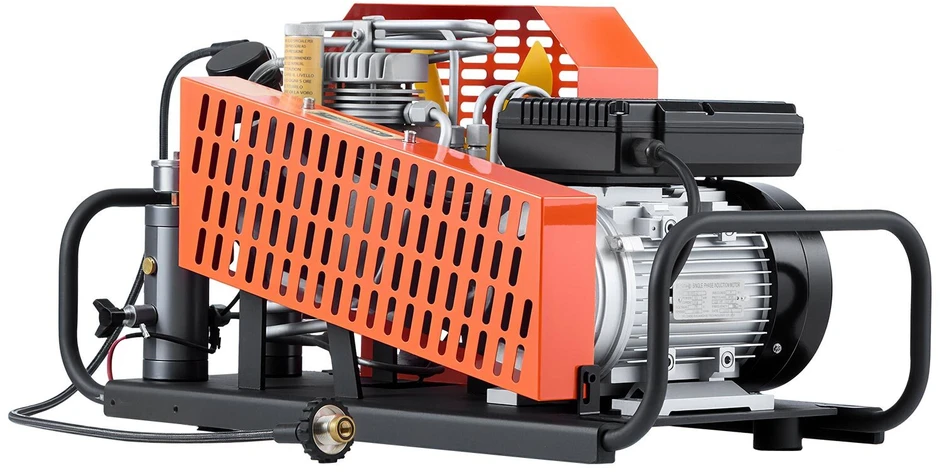 VEVOR PCP oro kompresorius 4500PSI su keturiais cilindrais