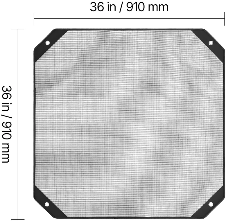 VEVOR oro kondicionieriaus apsaugos tinklas 910x910 mm