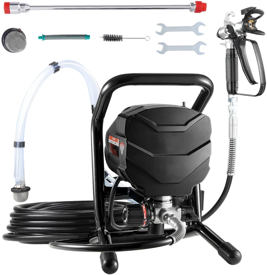 VEVOR Pastatomas beoris dažų purkštuvas 650 W 3000 PSI