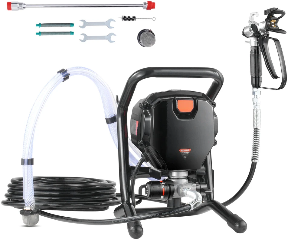 VEVOR Elektrinis beoris dažymo purkštuvas 750W 3000PSI