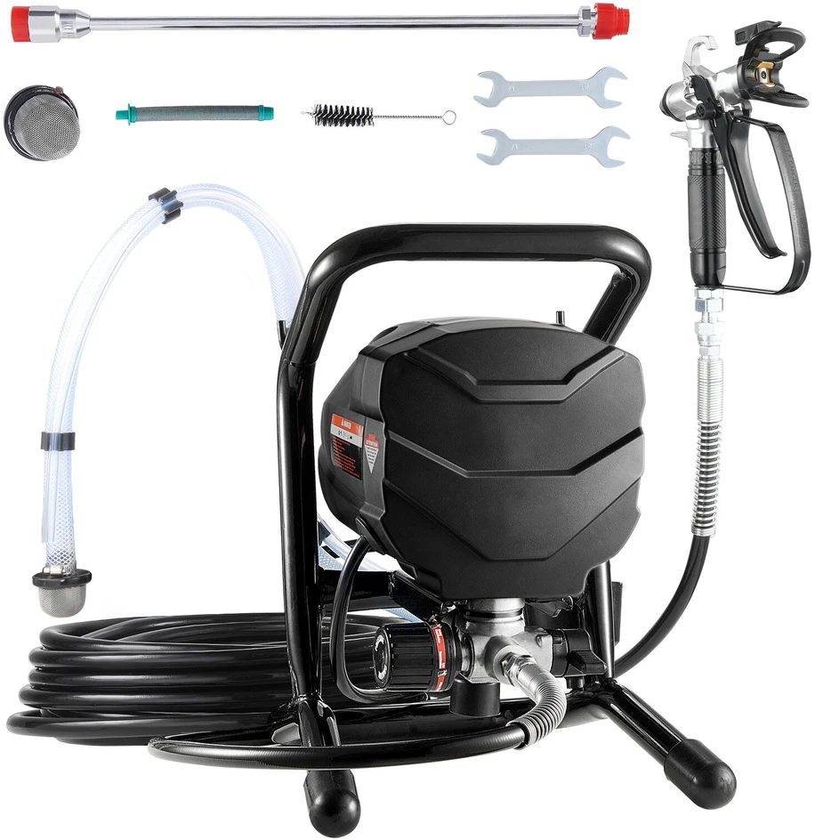 VEVOR Pastatomas beoris dažų purkštuvas 650 W 3000 PSI