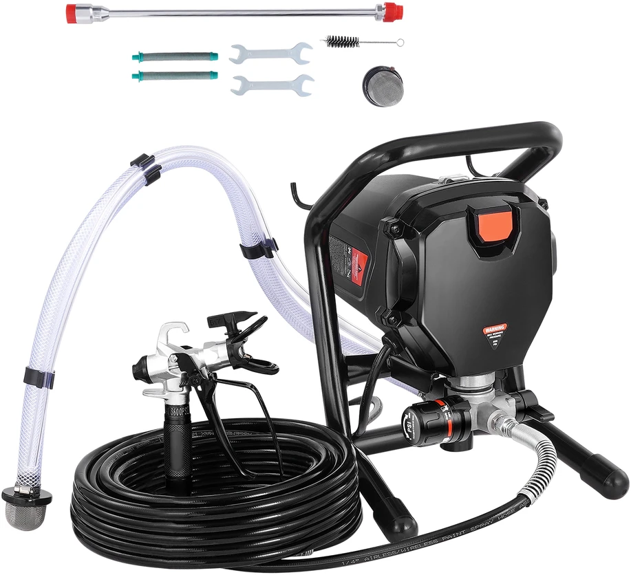 VEVOR Elektrinis beoris dažymo purkštuvas 750W 3000PSI