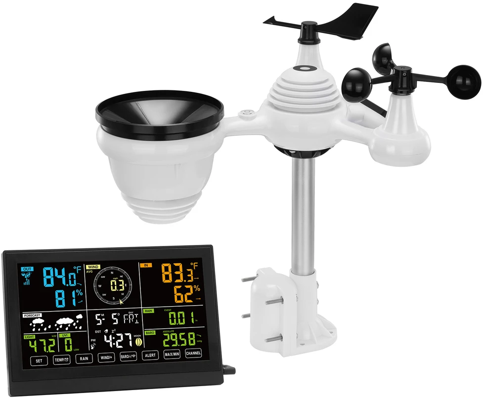 VEVOR Meteorologinė bevielė orų stotelė YT60231 7in1
