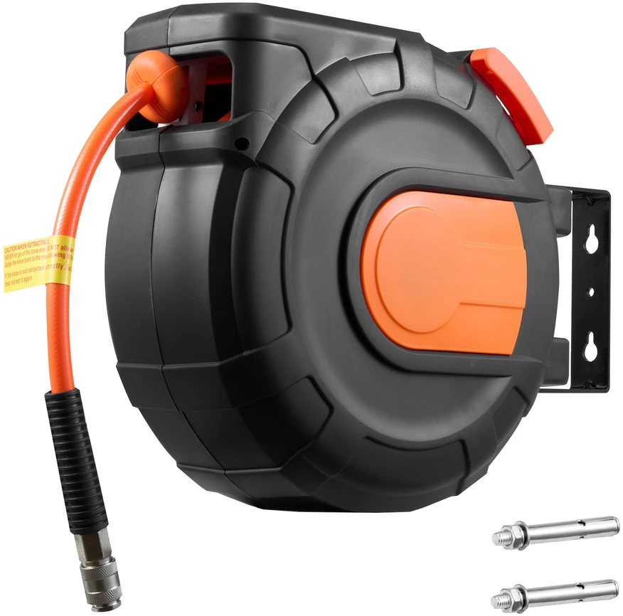 VEVOR Ištraukiama oro žarnos ritė, 15 m, 300 PSI