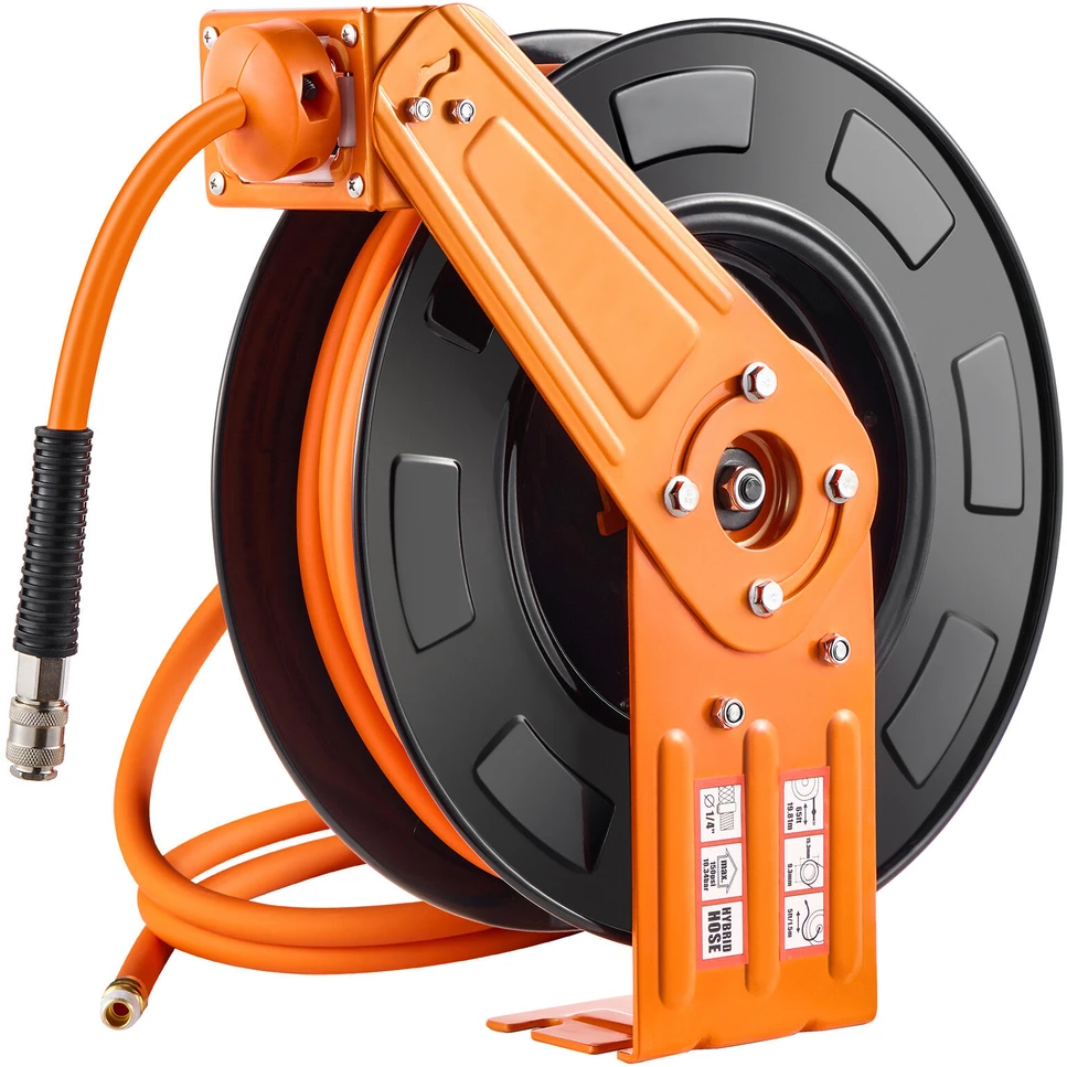 VEVOR Automatinis oro žarnos ritės komplektas 10 mm x 20 m