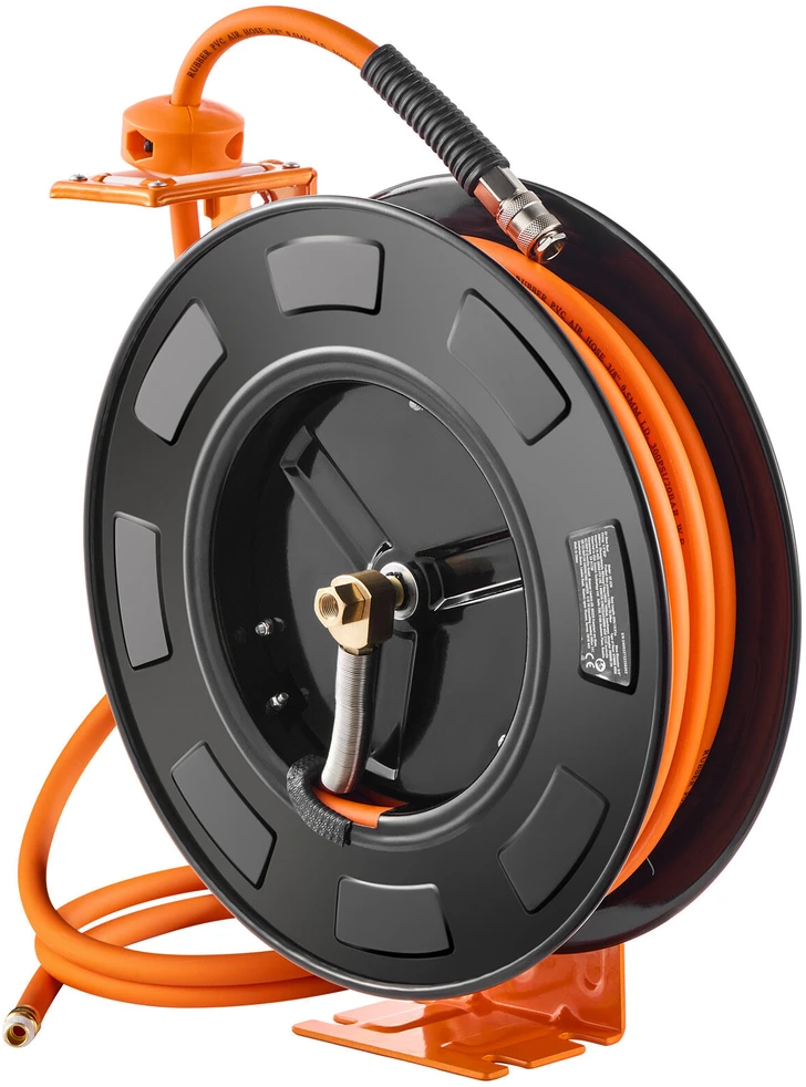 VEVOR Automatinis oro žarnos ritės komplektas 10 mm x 20 m