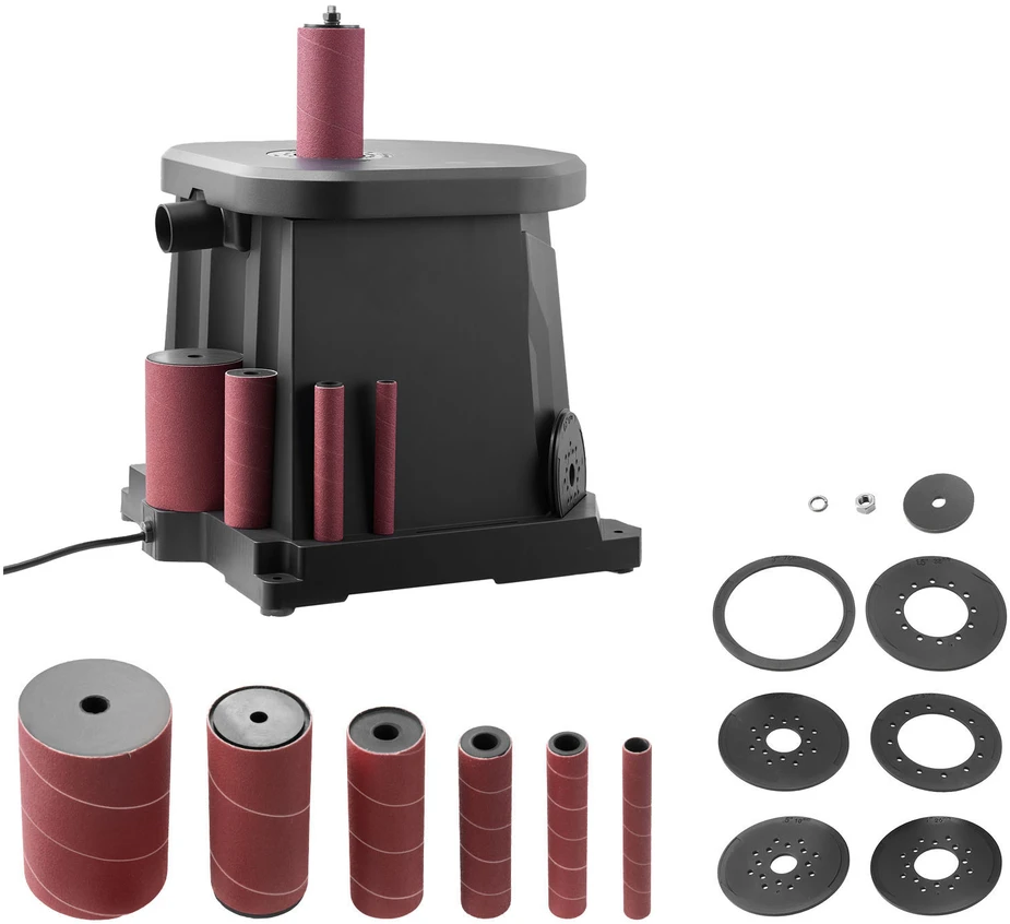 VEVOR Osciliacinis veleninis šlifuoklis, stalinis medienos šlifuoklis, 2000 RPM veleninis šlifuoklis, baldų apdailos šlifuoklis, „pasidaryk pats“ medienos apdirbimo šlifuoklis
