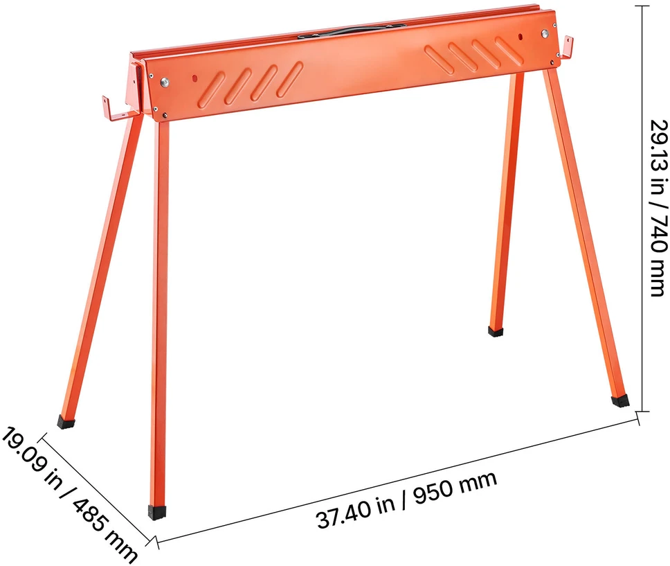 VEVOR Sulankstomi darbastaliai, 299 kg apkrova