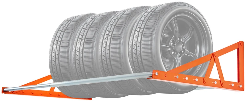 VEVOR Sieninis ratų laikiklis 79–142 cm Q235 plienas