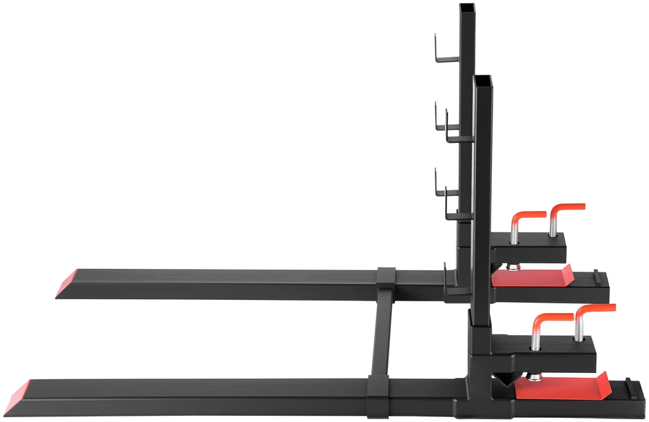VEVOR Traktoriaus šakių priedai 1814 kg, juodi
