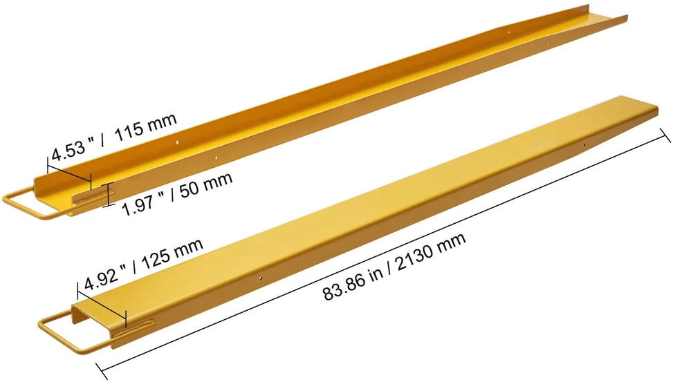 VEVOR Šakių prailginimai 213 cm ilgis, 4,5 cm plotis