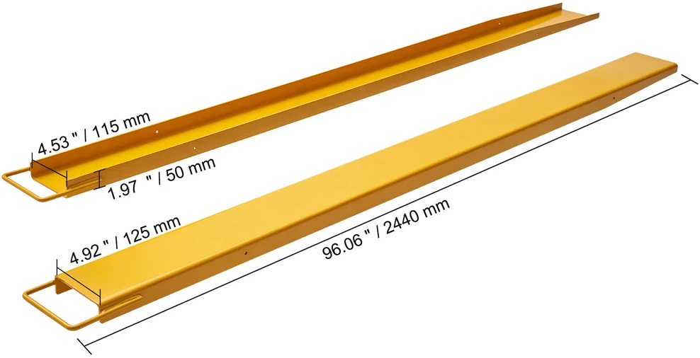 VEVOR Šakių prailginimo antgaliai 2,44 m