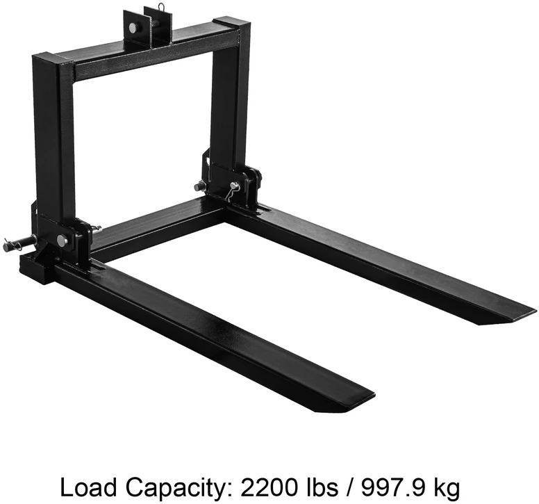 VEVOR Trijų taškų šakinis krautuvas 900 kg