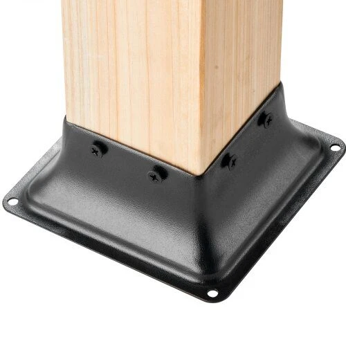 VEVOR Plieninis stulpų laikiklis 4 vnt. 101.6x101.6 mm