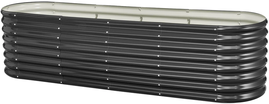 VEVOR Metalinė daržovių lysvė 240x60x56cm