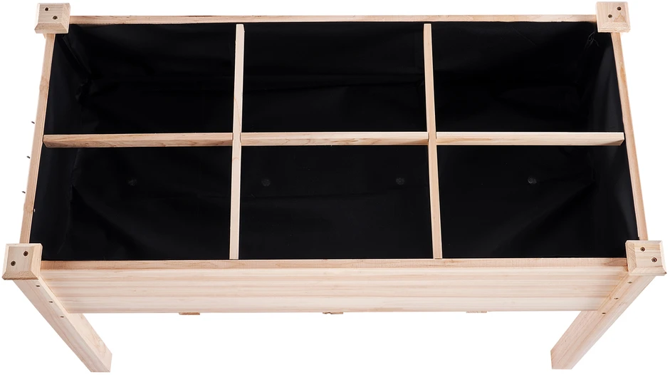 VEVOR Medinė paaukštinta sodo lova 120x58x76 cm