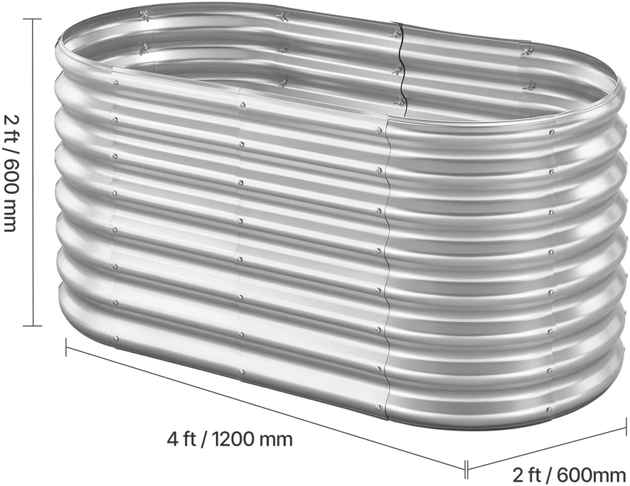 VEVOR Daržovių lysvė sodinimui 1200x575x560mm