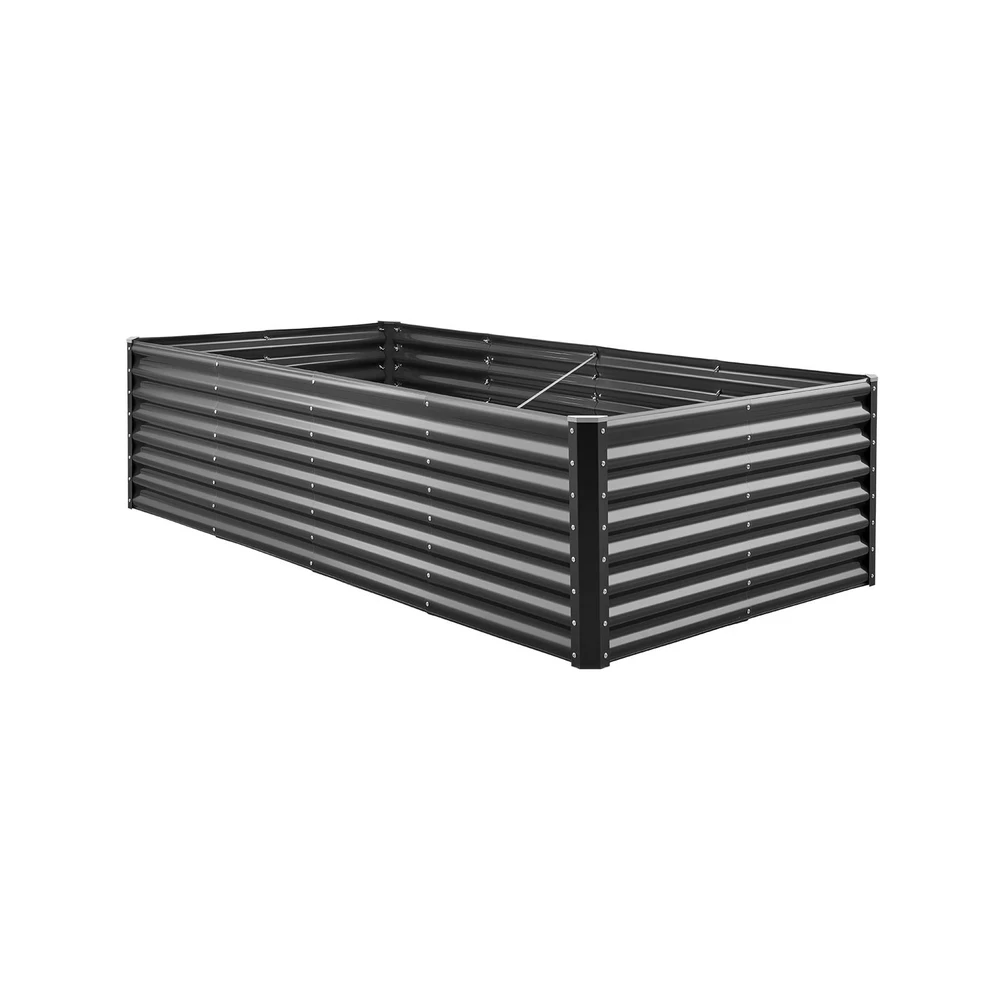 VEVOR Cinkuoto metalo sodinukų dėžė 240x120x60cm