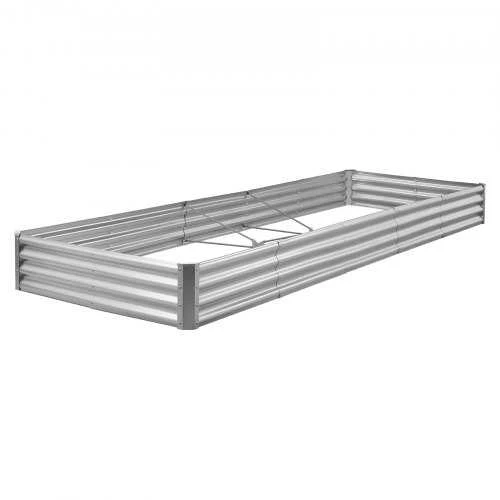 Vevor Metalinė daržovių lysvė 3605x1205x285mm sidabrinė