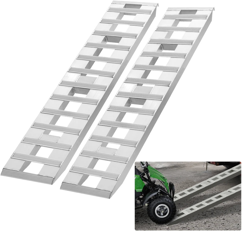 VEVOR 183 cm aliuminio rampos, 2721 kg, 2 vnt.