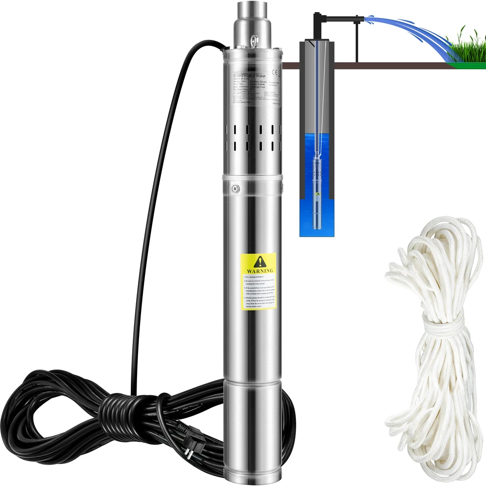 VEVOR Giluminis nardomas siurblys 550W, 35 l/min, 108 m
