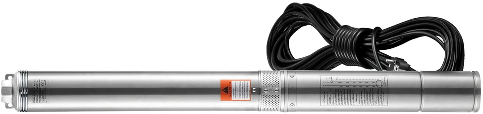 VEVOR Giluminis panardinamasis siurblys 1500W 9,8 m³/val 108 m