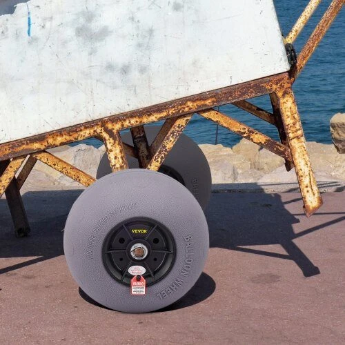 VEVOR Pliažo balioniniai ratai, 33 cm smėlio padangos