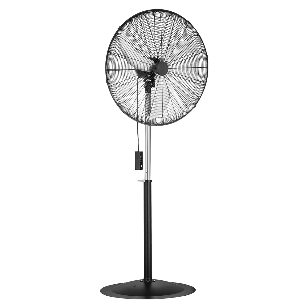 VEVOR 76 cm industrinis pastatomas ventiliatorius, reguliuojamas aukštis