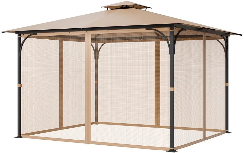 VEVOR Pakeičiamas tinklinis pavėsinės tinklelis 10x12x7.3 m