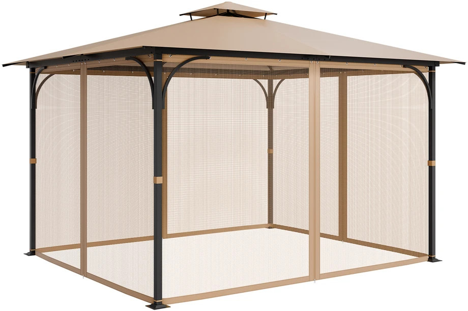 VEVOR Pakeičiamas tinklinis pavėsinės tinklelis 10x12x7.3 m