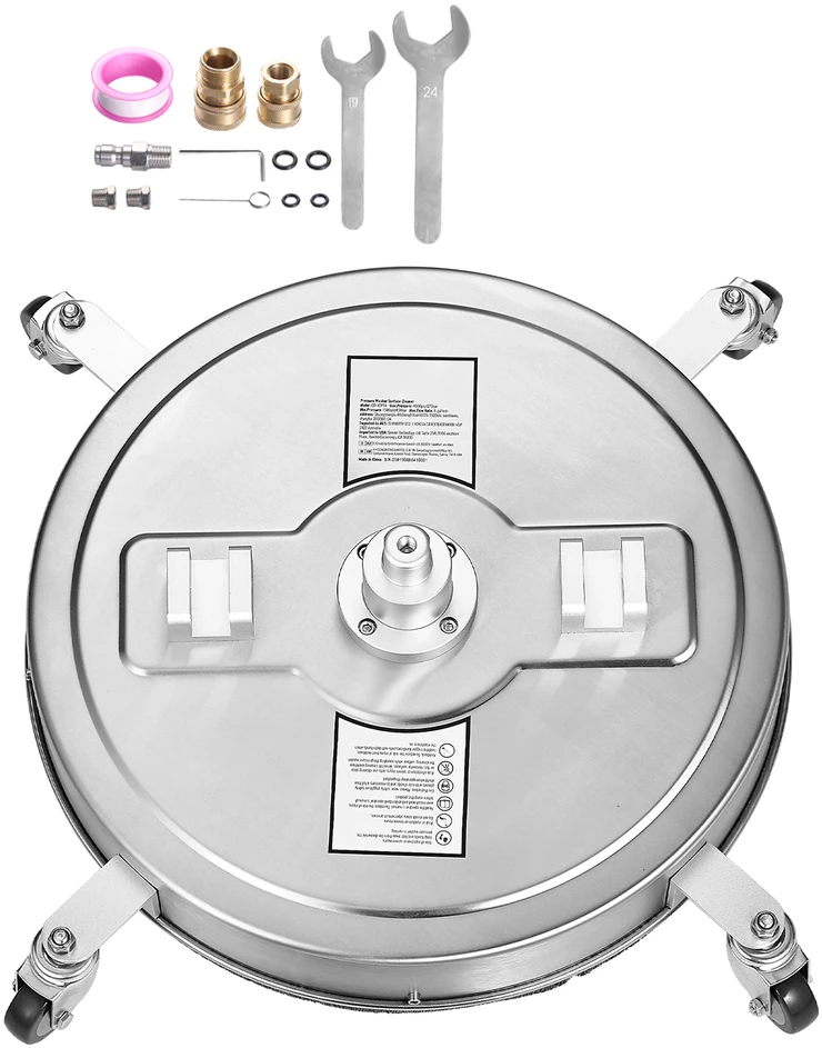 VEVOR 22" plovimo įrenginys su keturiais ratais