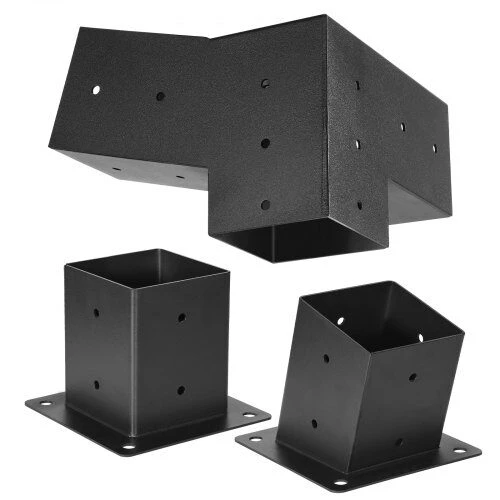 VEVOR Pergolės laikiklių rinkinys, 92x92 mm medienai