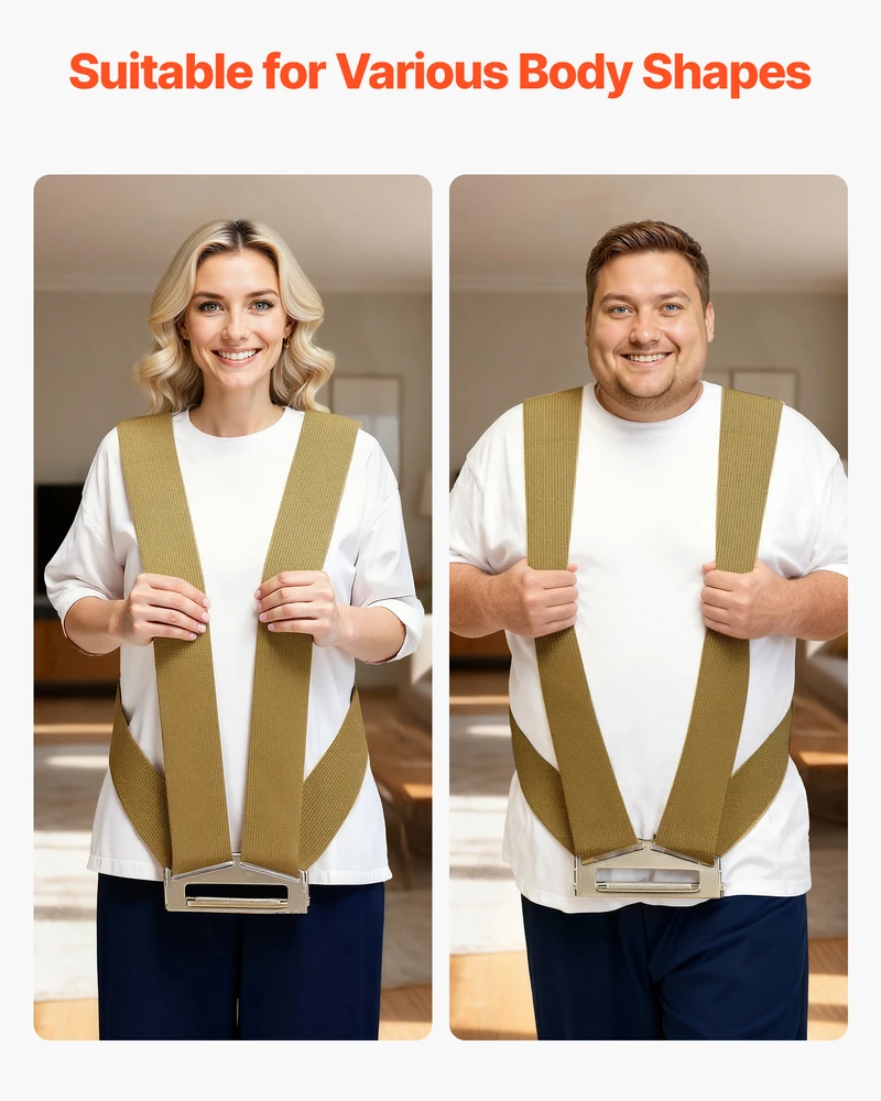 VEVOR Kėlimo diržai dviem asmenims iki 454 kg