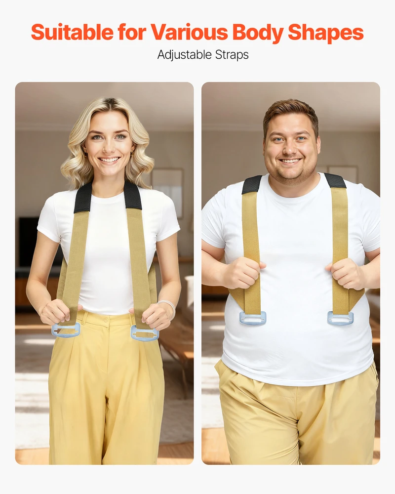 VEVOR Baldų perkėlimo diržai iki 453,6kg