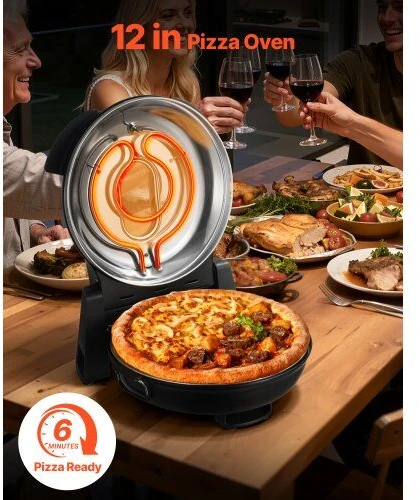 Vaflinė VEVOR Elektrinė orkaitė picai