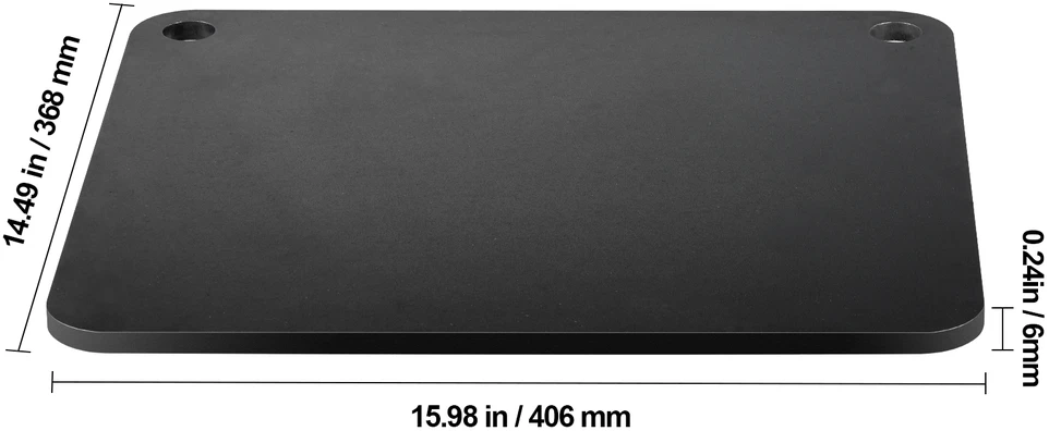VEVOR Orkaitės plieno kepimo akmuo 40,6 x 36,8 cm