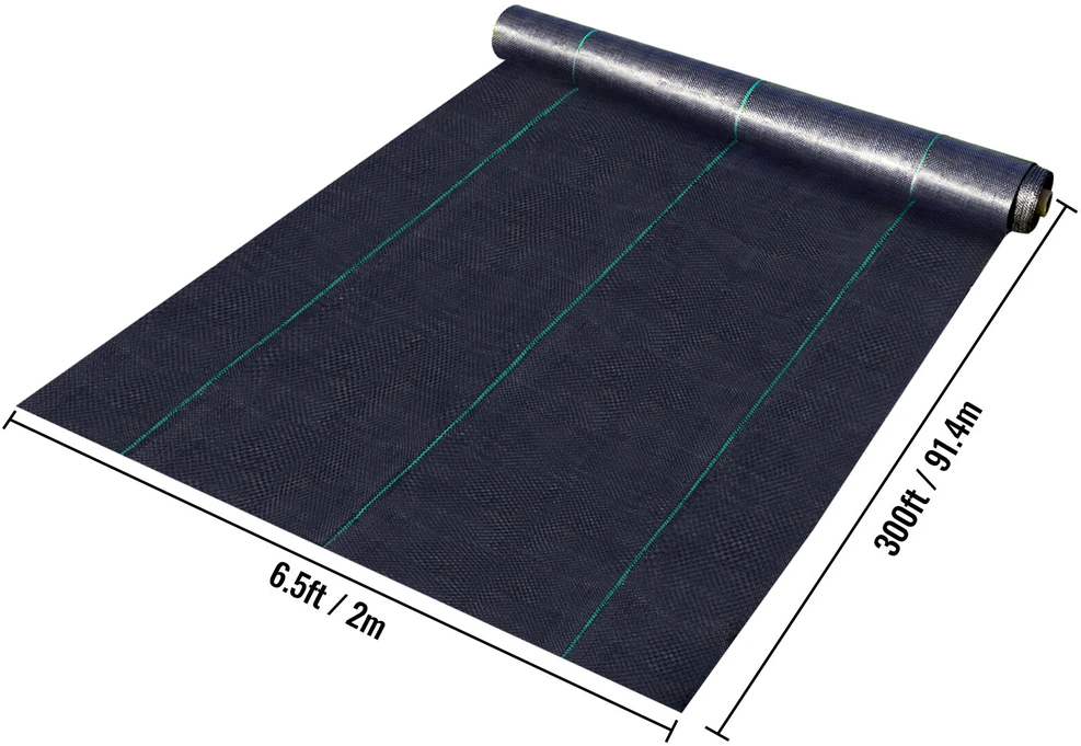 VEVOR 2m x 91m geotekstilė nuo piktžolių