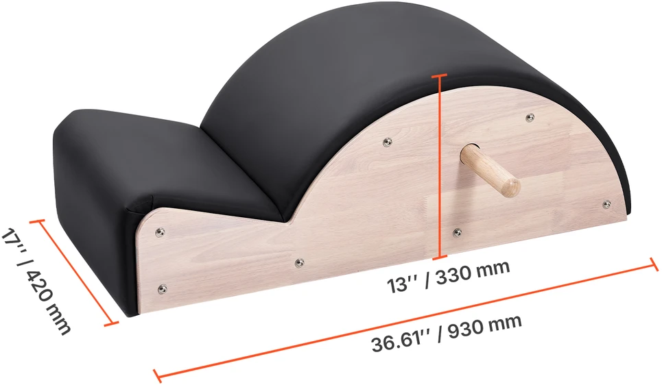 VEVOR Pilates pilvo korektorius iš guminto medžio