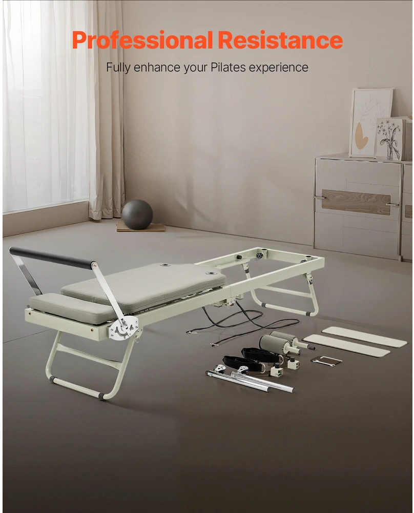 VEVOR Sulankstomas pilates reformeris namų treniruoklis