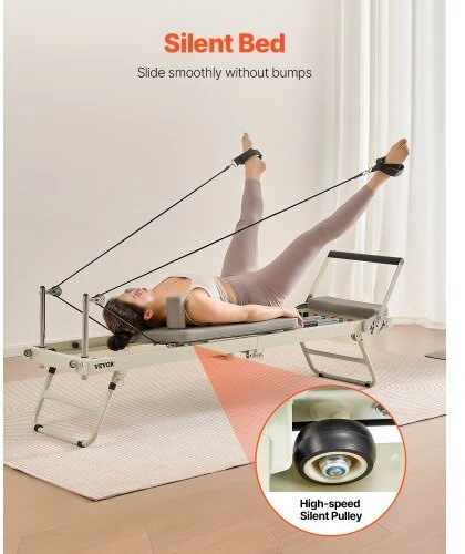 VEVOR Sulankstomas pilates reformeris namų treniruoklis